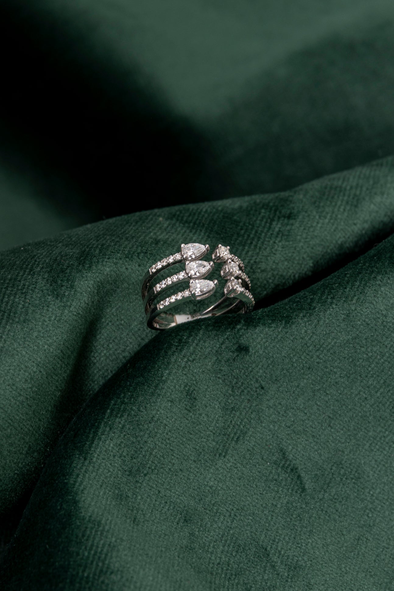 Sortija Tú y Yo de Diamantes