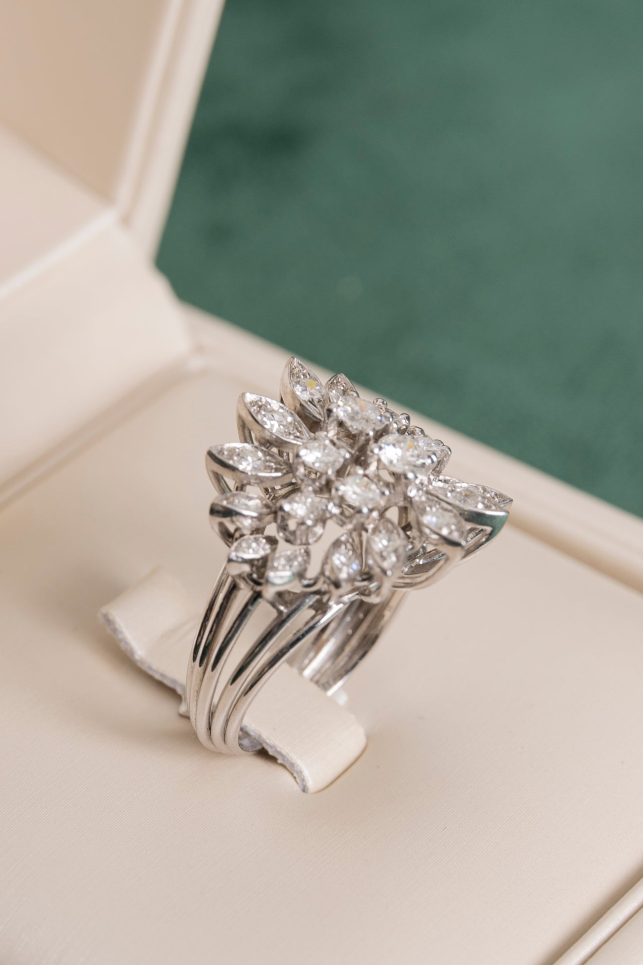 Sortija Vintage de Diamantes