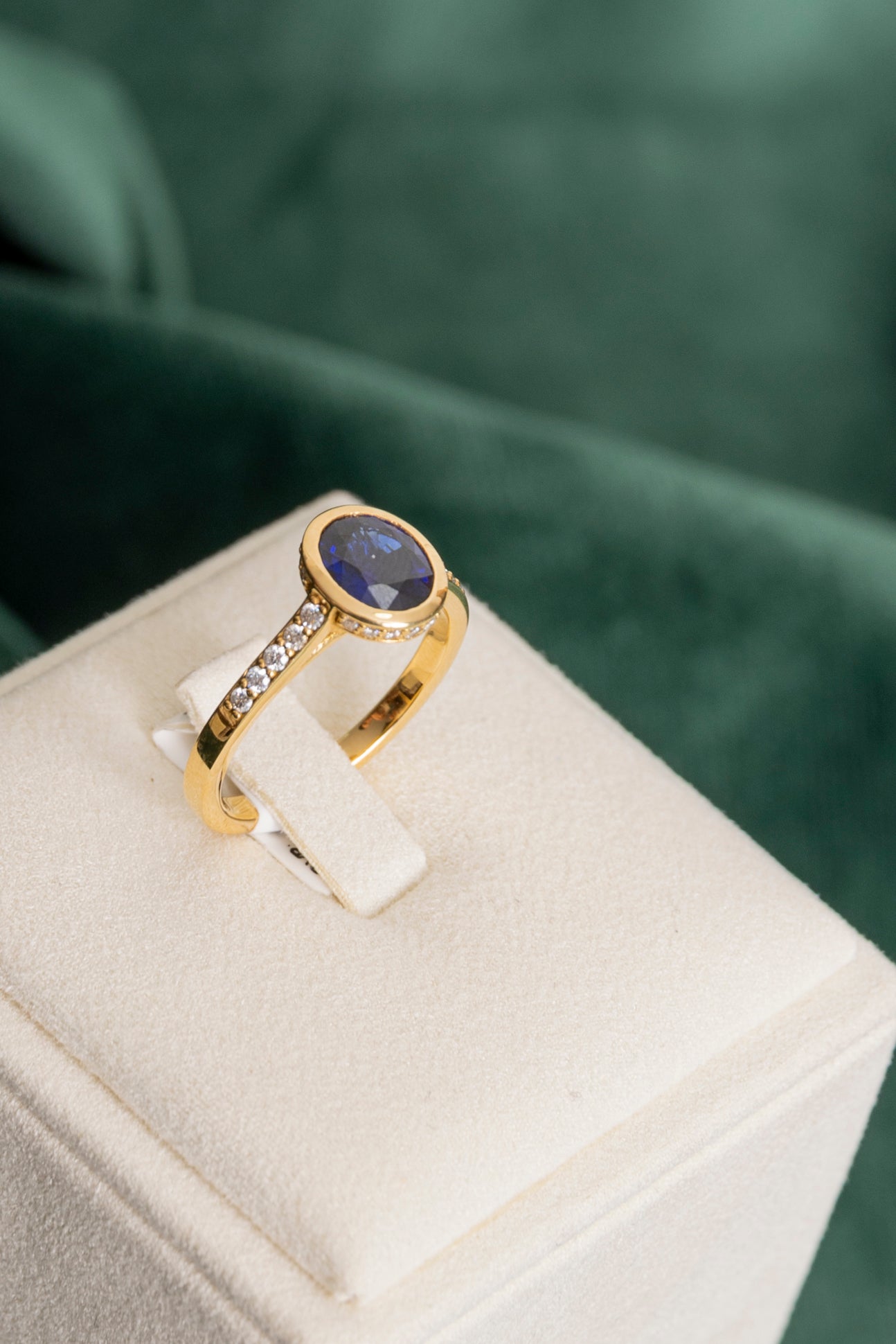 Sapphire and Diamond Ring