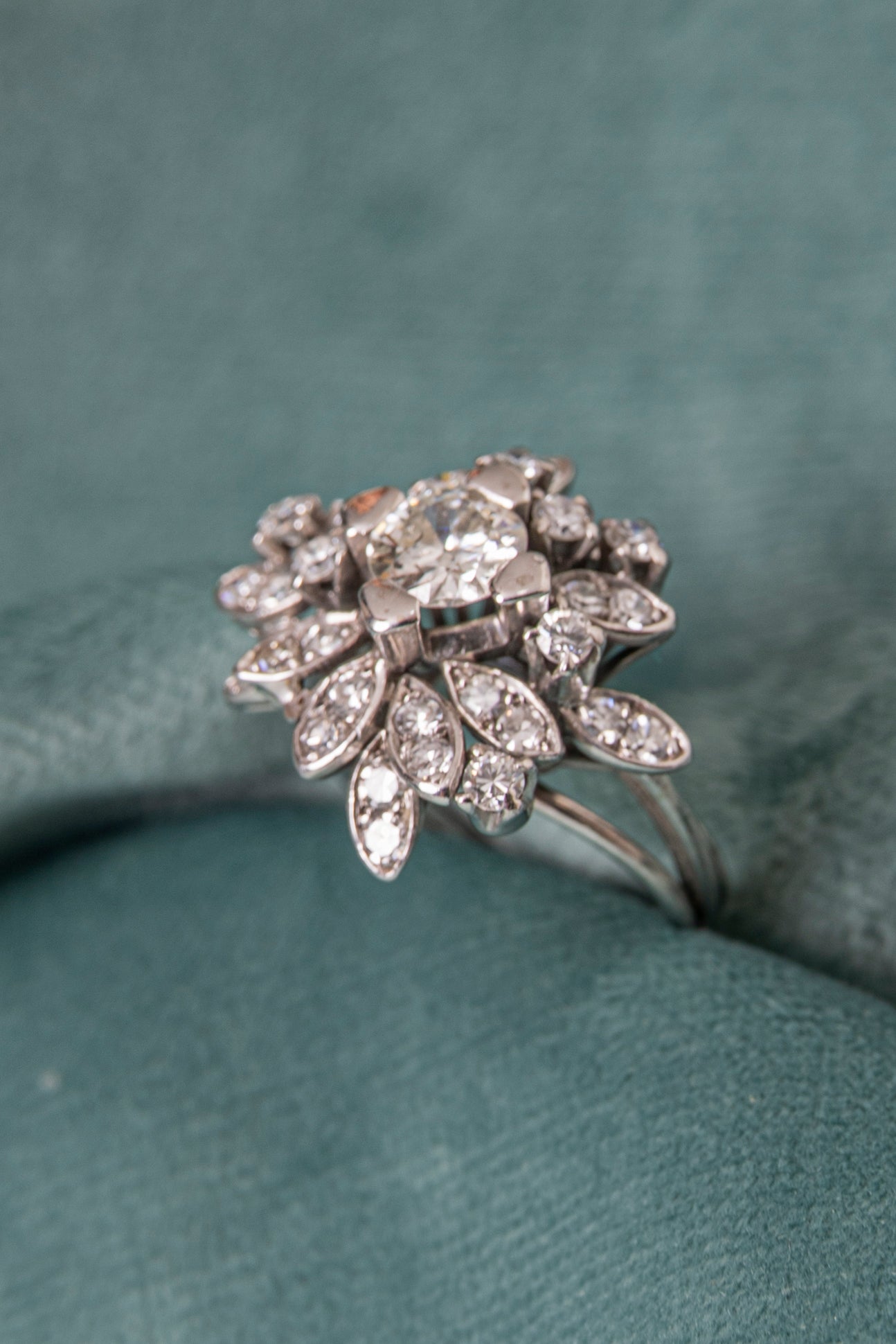 Sortija Vintage Años´70 de Diamantes