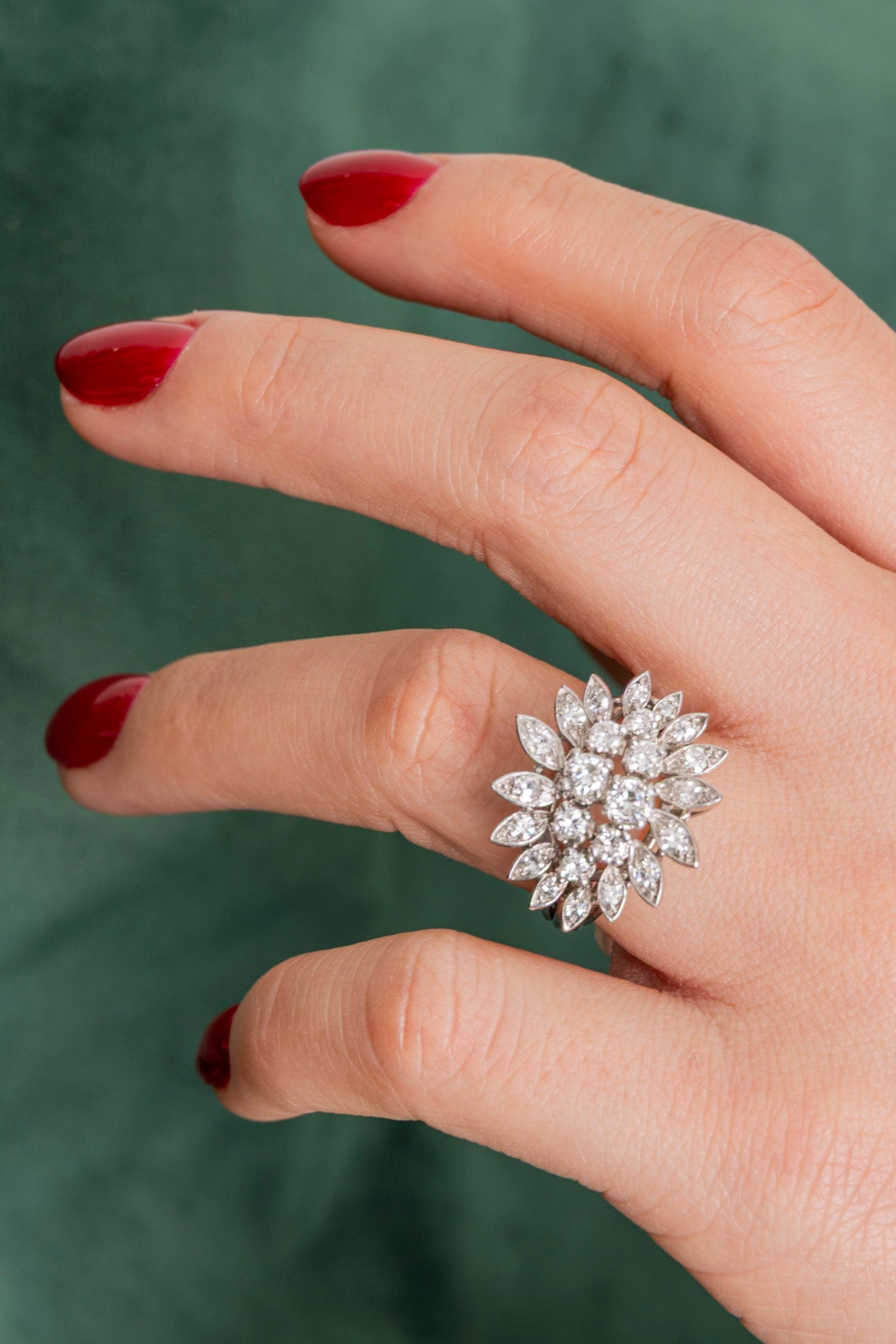 Sortija Vintage de Diamantes