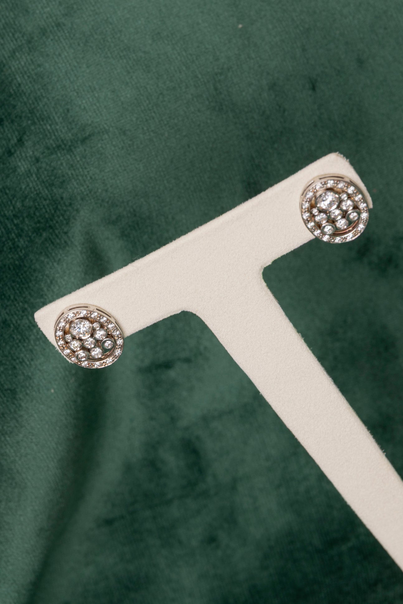 Pendientes Vintage de Diamantes