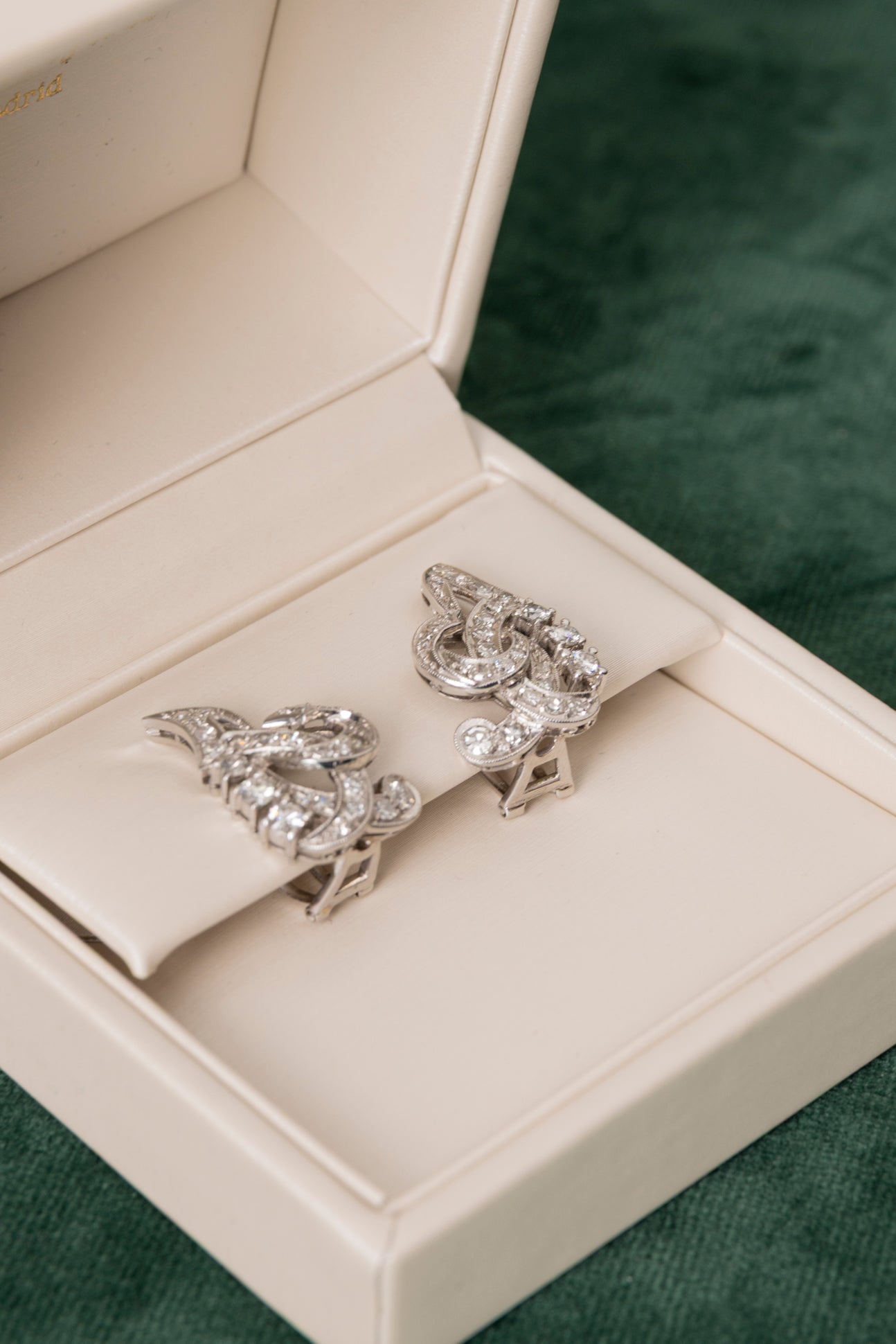 Pendientes Vintage Trepadores de Diamantes