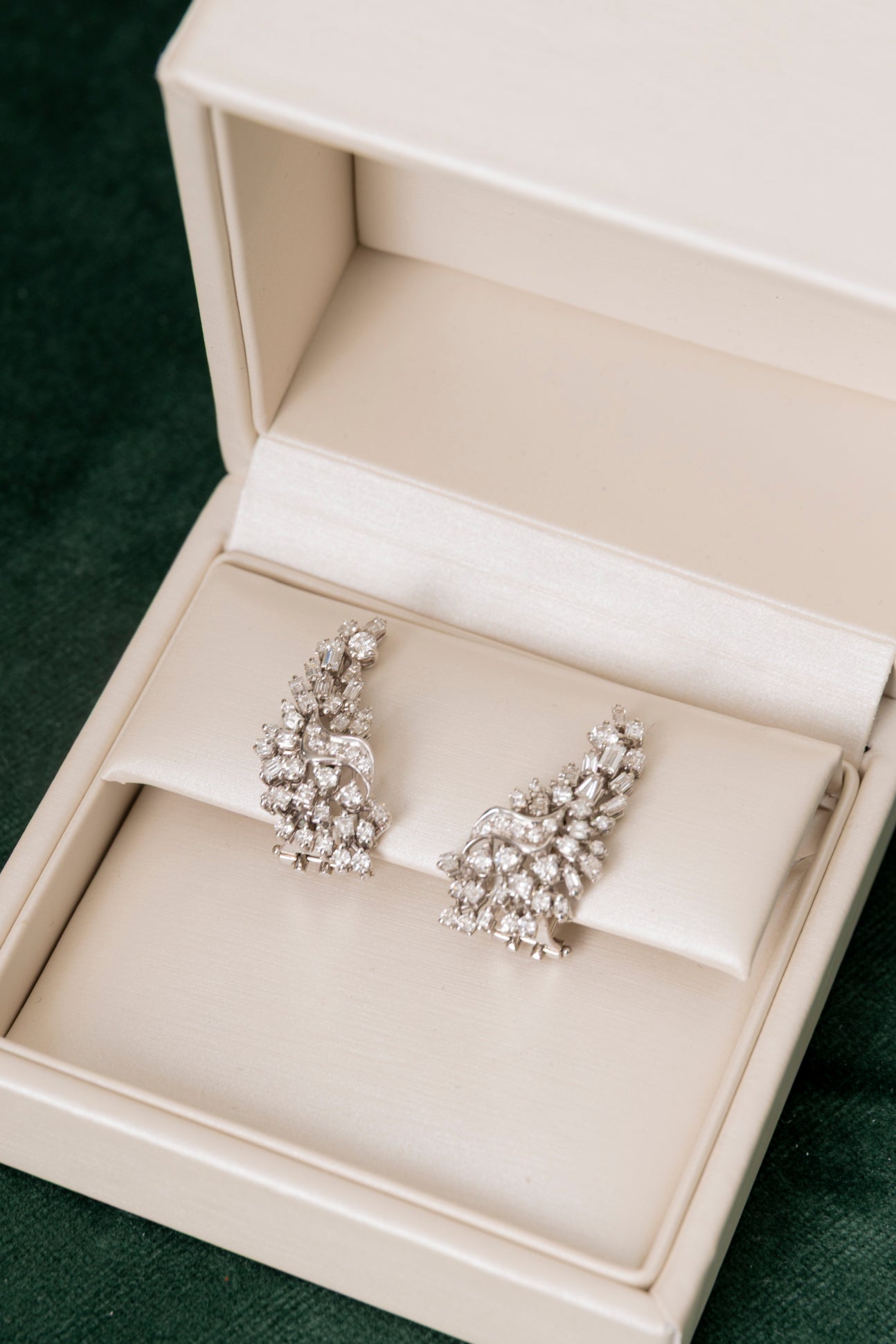 Pendientes Trepadores de Diamantes