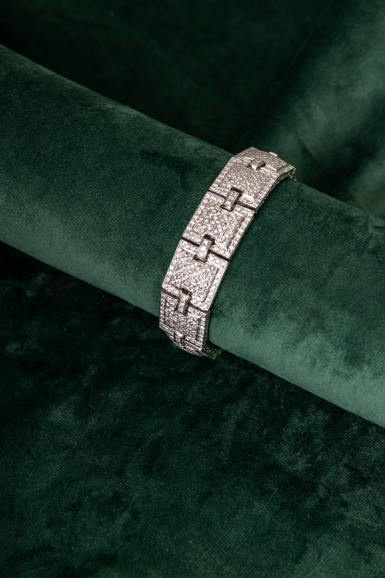 Pulsera Semirrígida de Diamantes