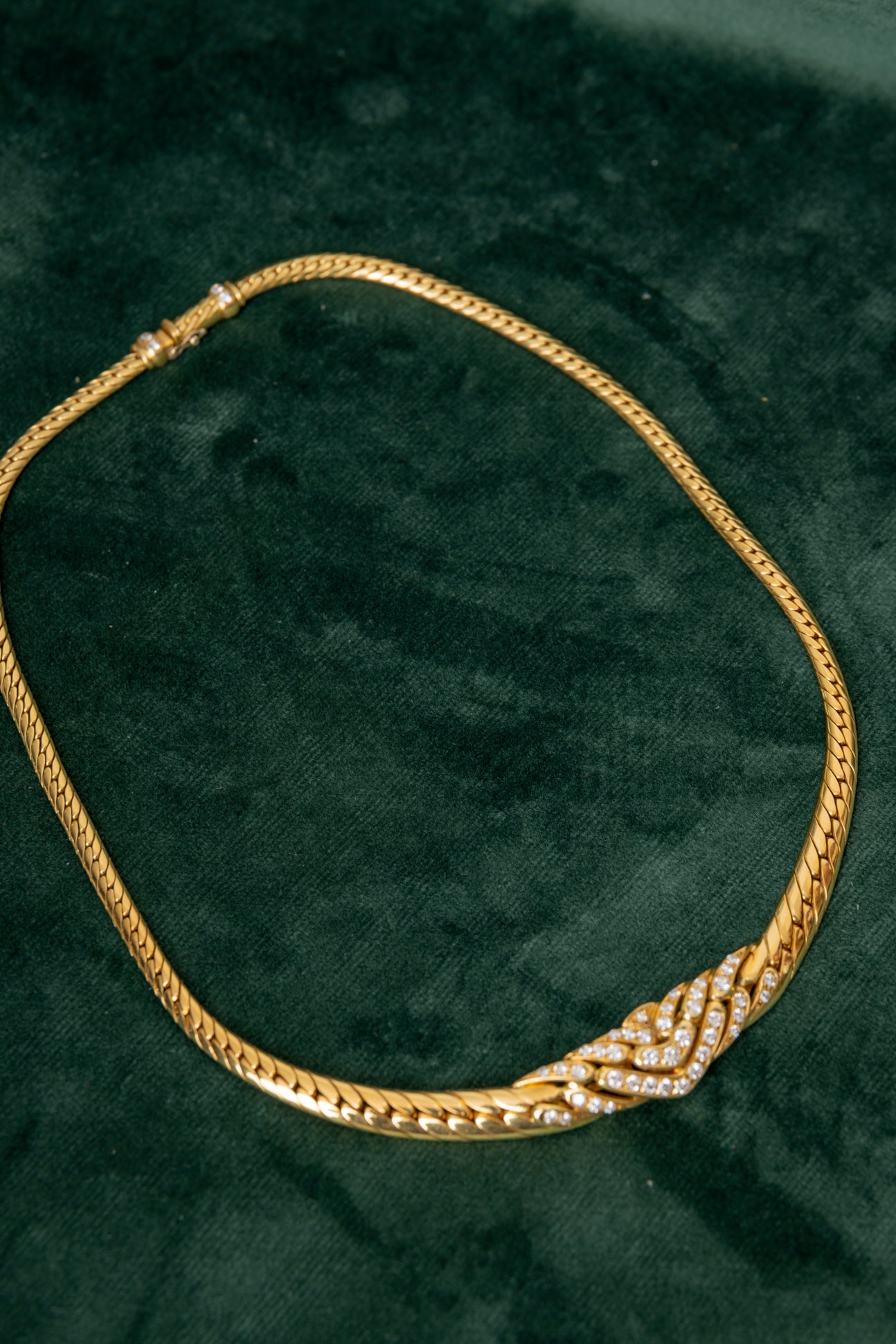 1980s Diamond Choker