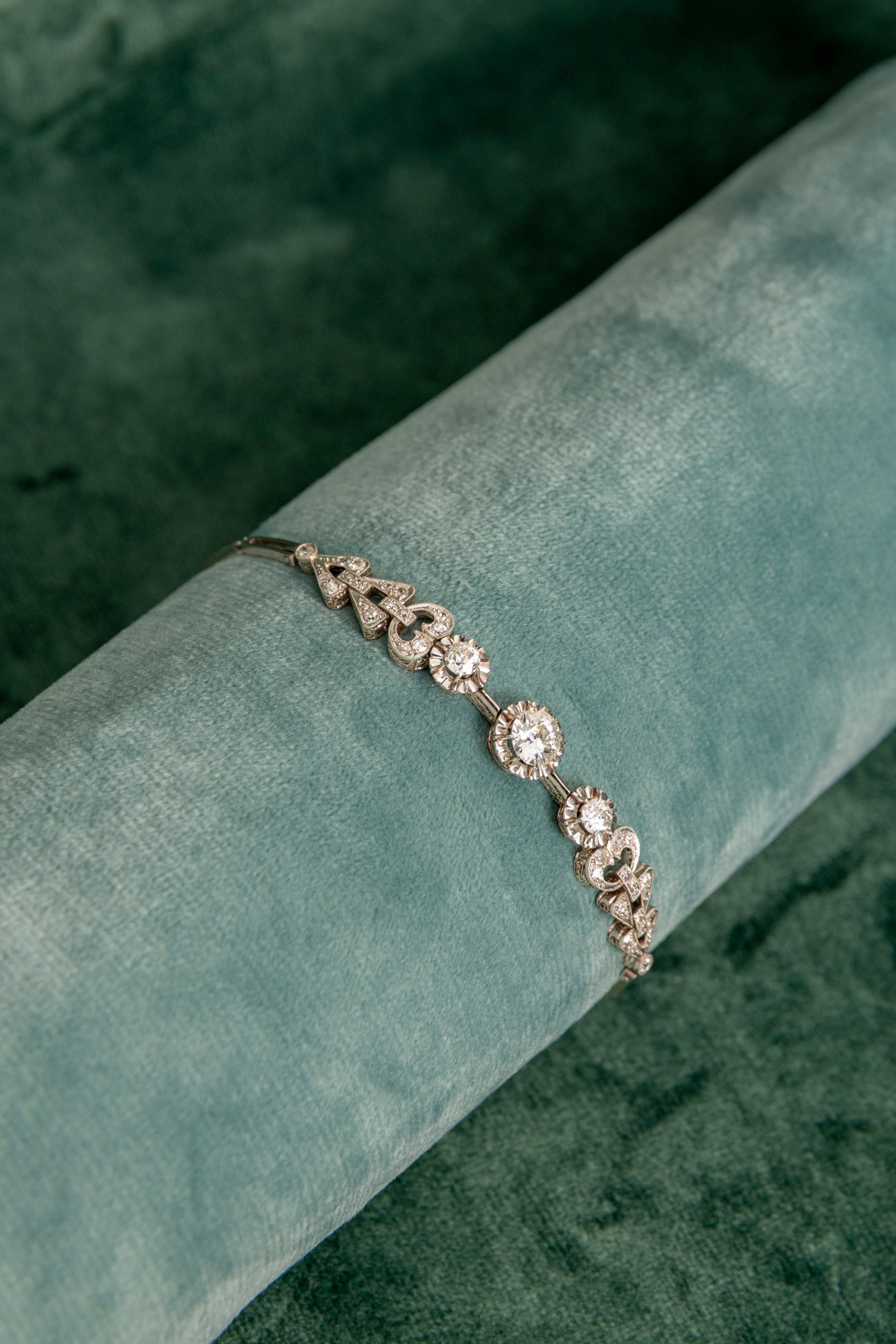 Pulsera Antigua de Diamantes
