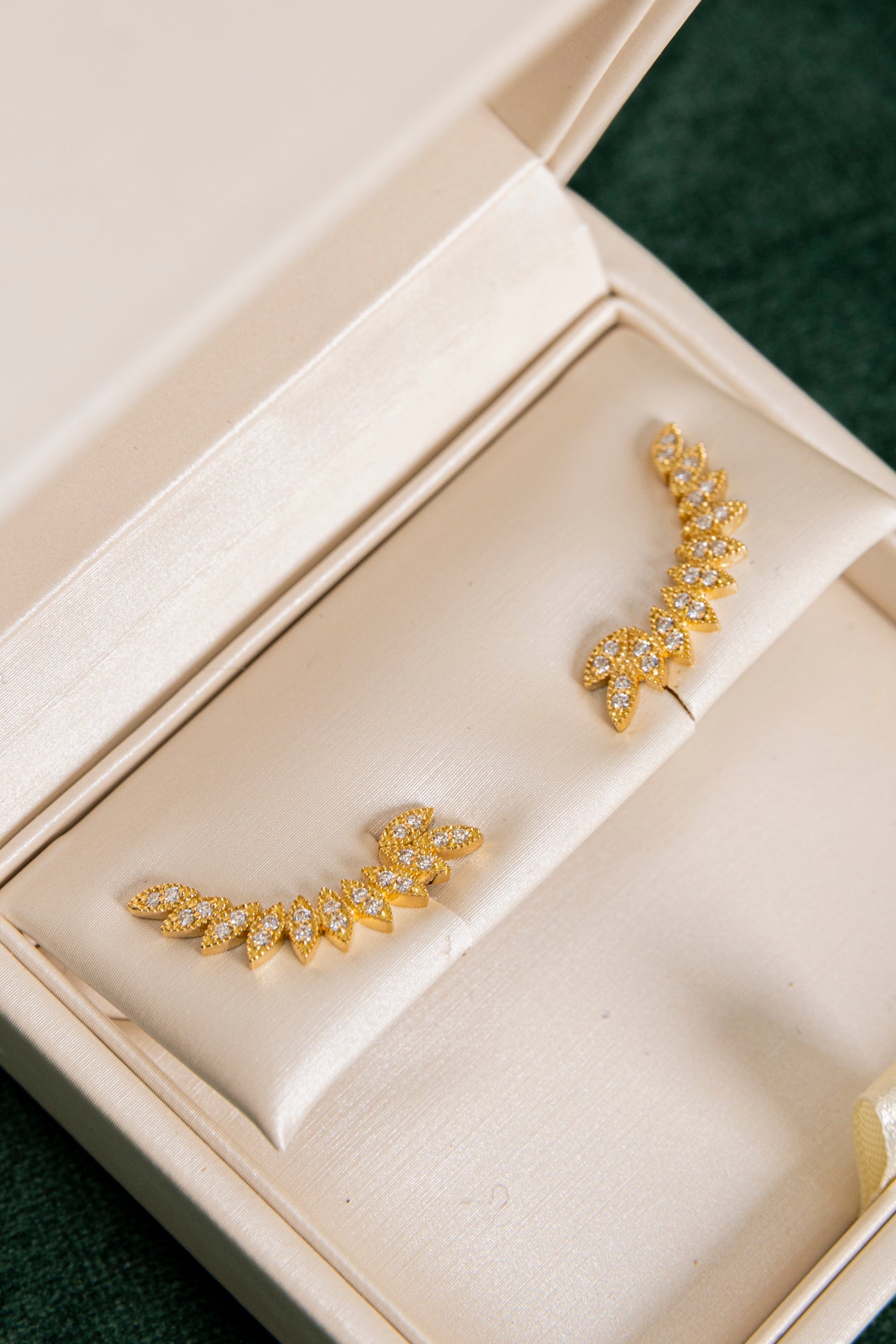 Pendientes Trepadores de Diamantes