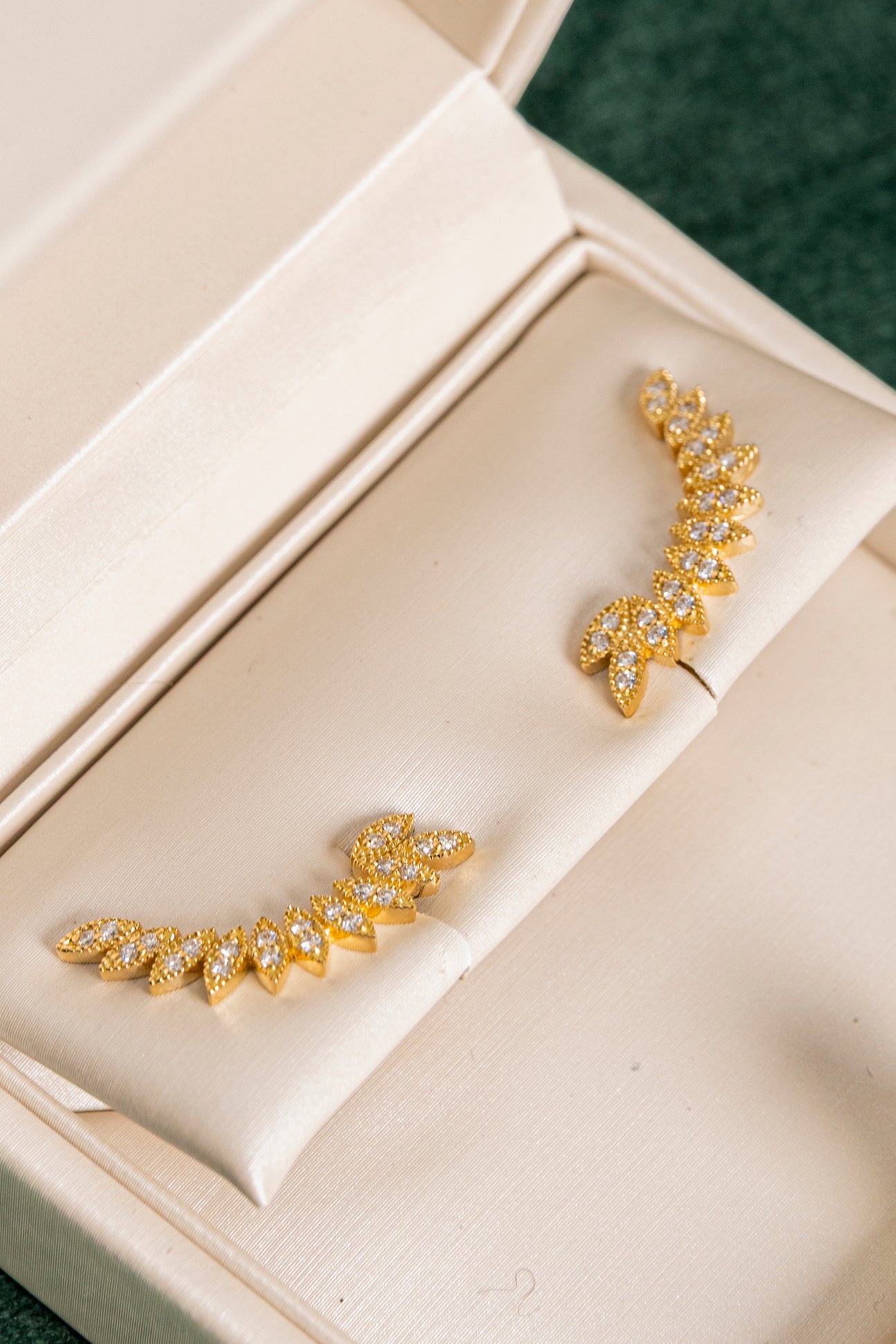 Pendientes Trepadores de Diamantes