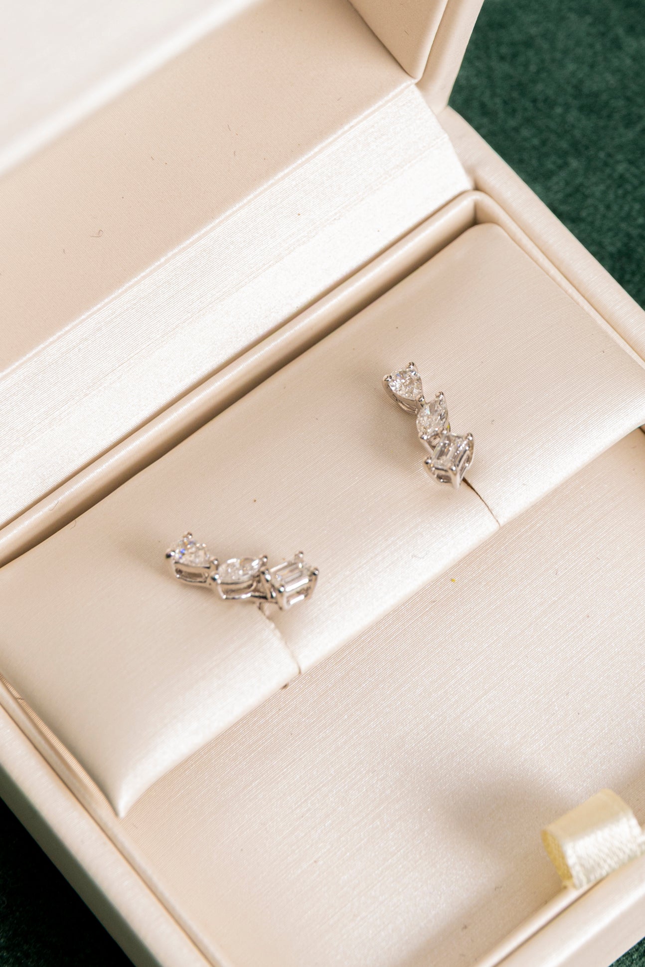 Pendientes Trepadores de Diamantes