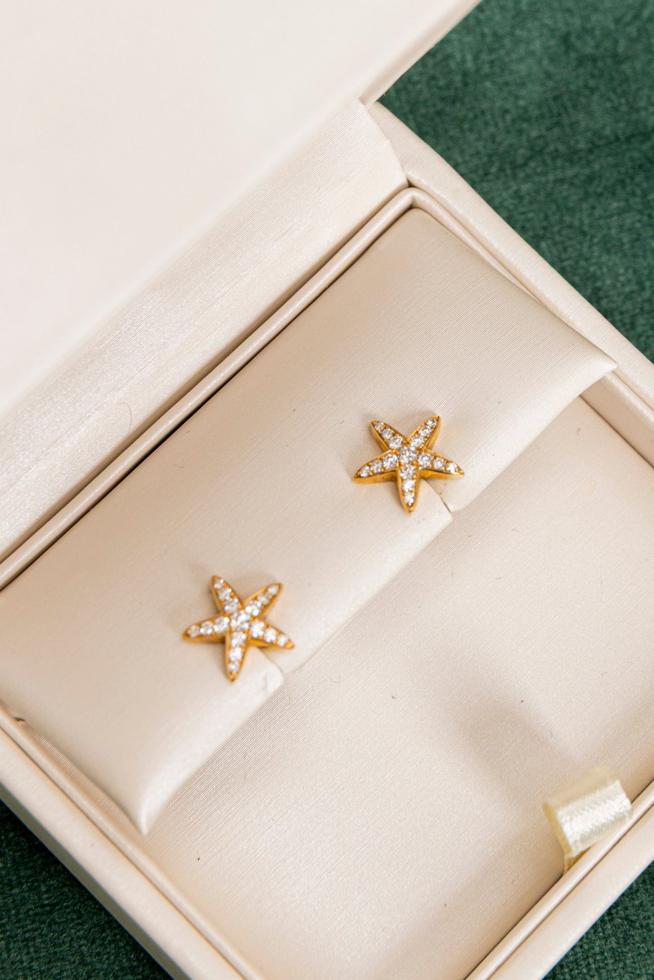 Pendientes Estrellas de Diamantes