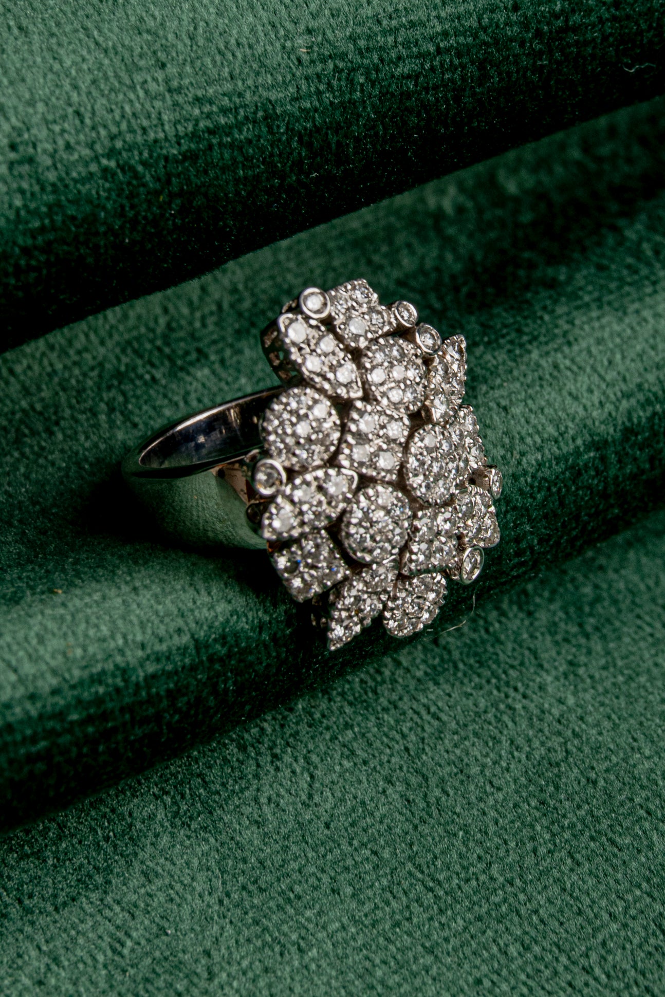 Sortija Ramillete de Diamantes