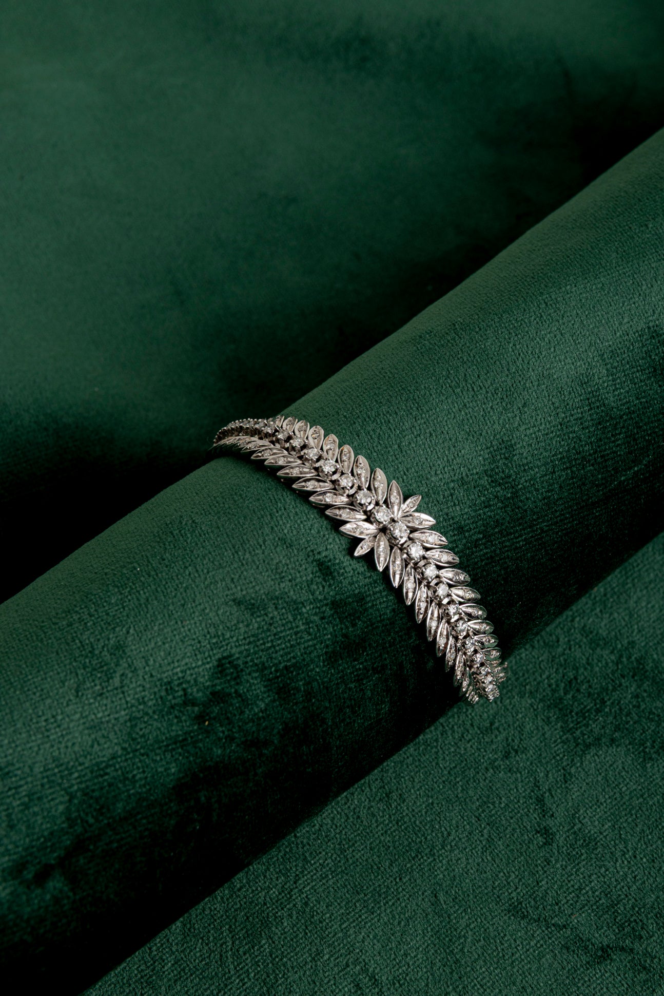 Pulsera Vintage de Diamantes