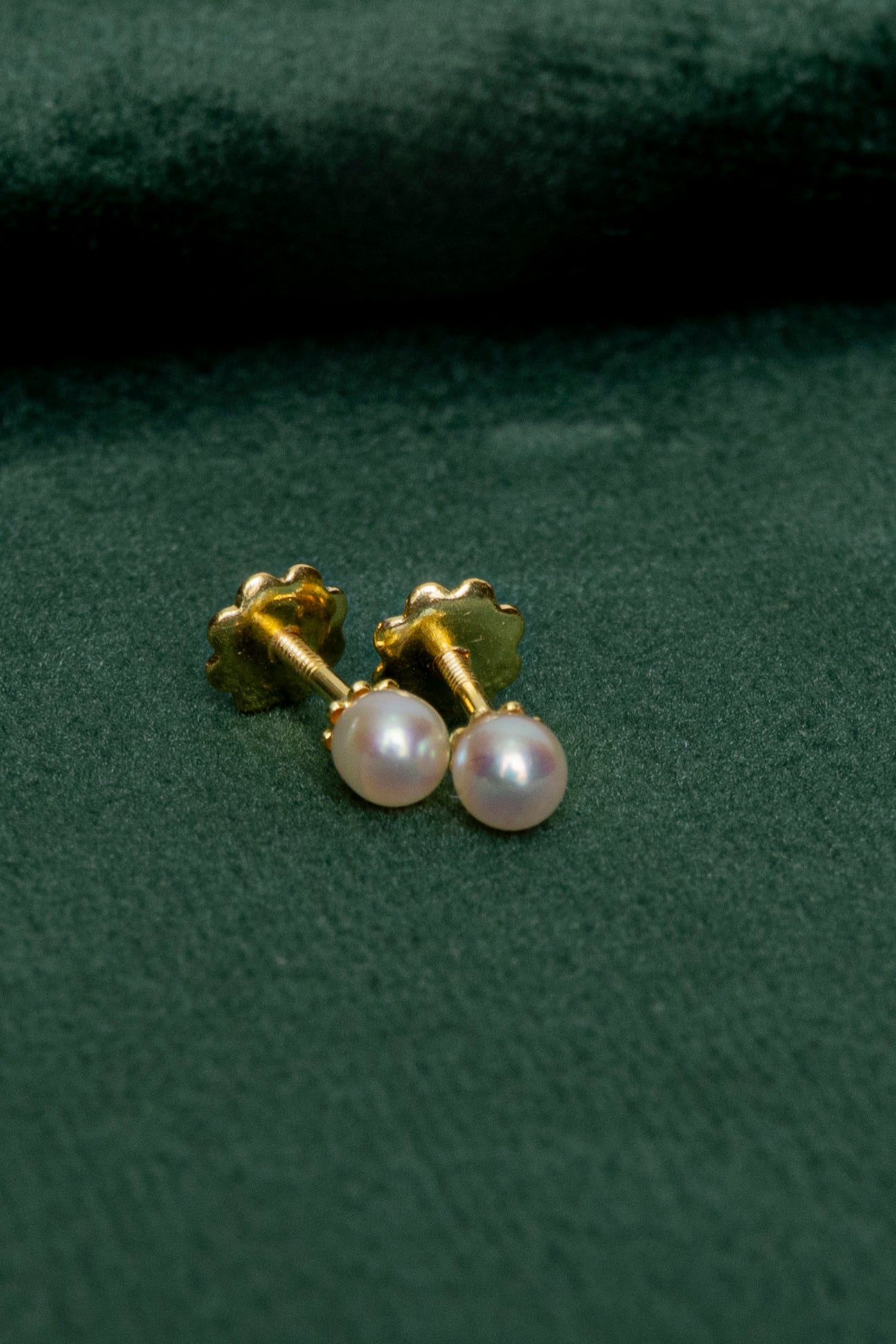 Pendientes de Perlas para Bebé