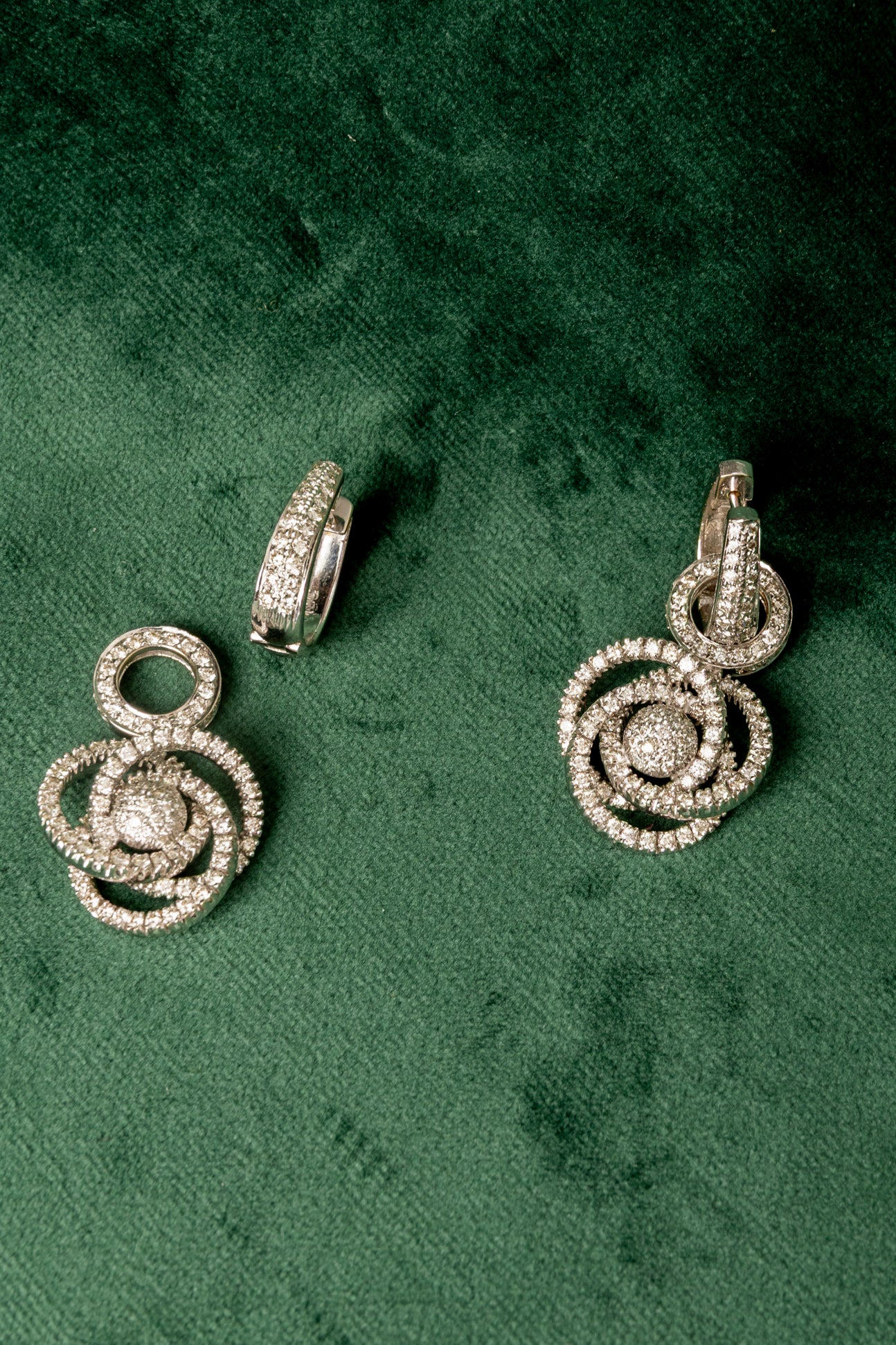 Conjunto Camelias de Diamantes