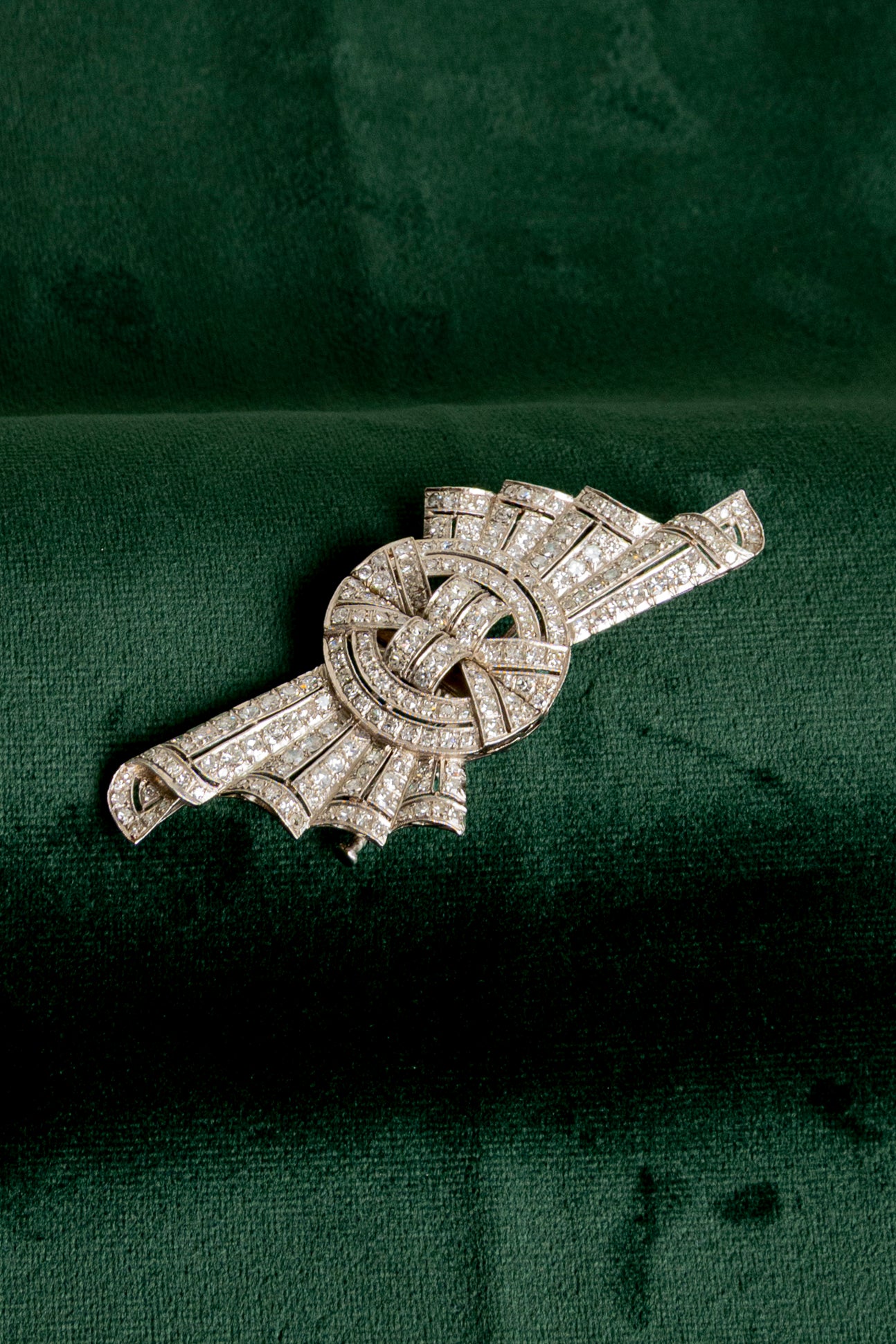 Detachable Diamond Brooch