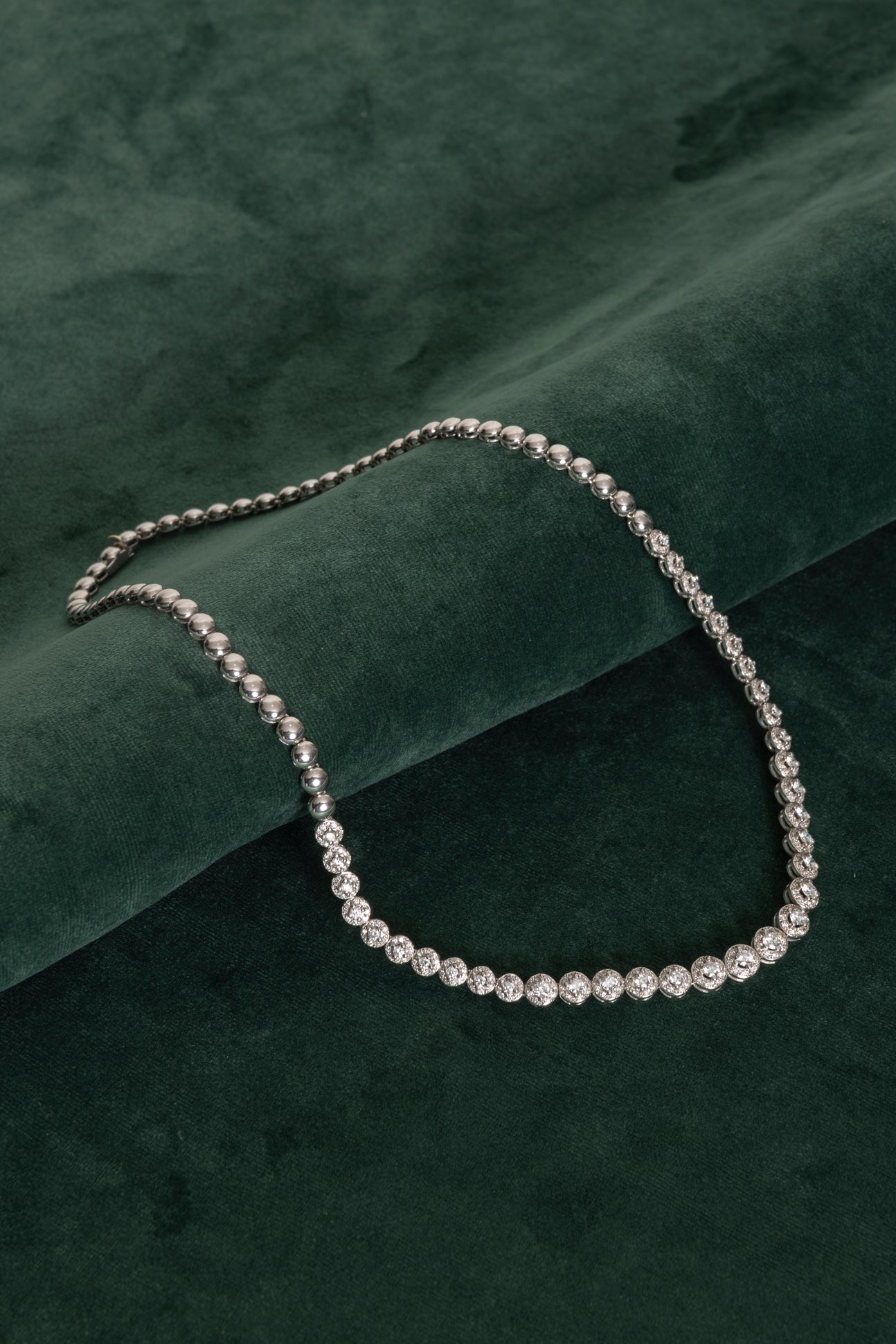 Gargantilla Rosetas de Diamantes