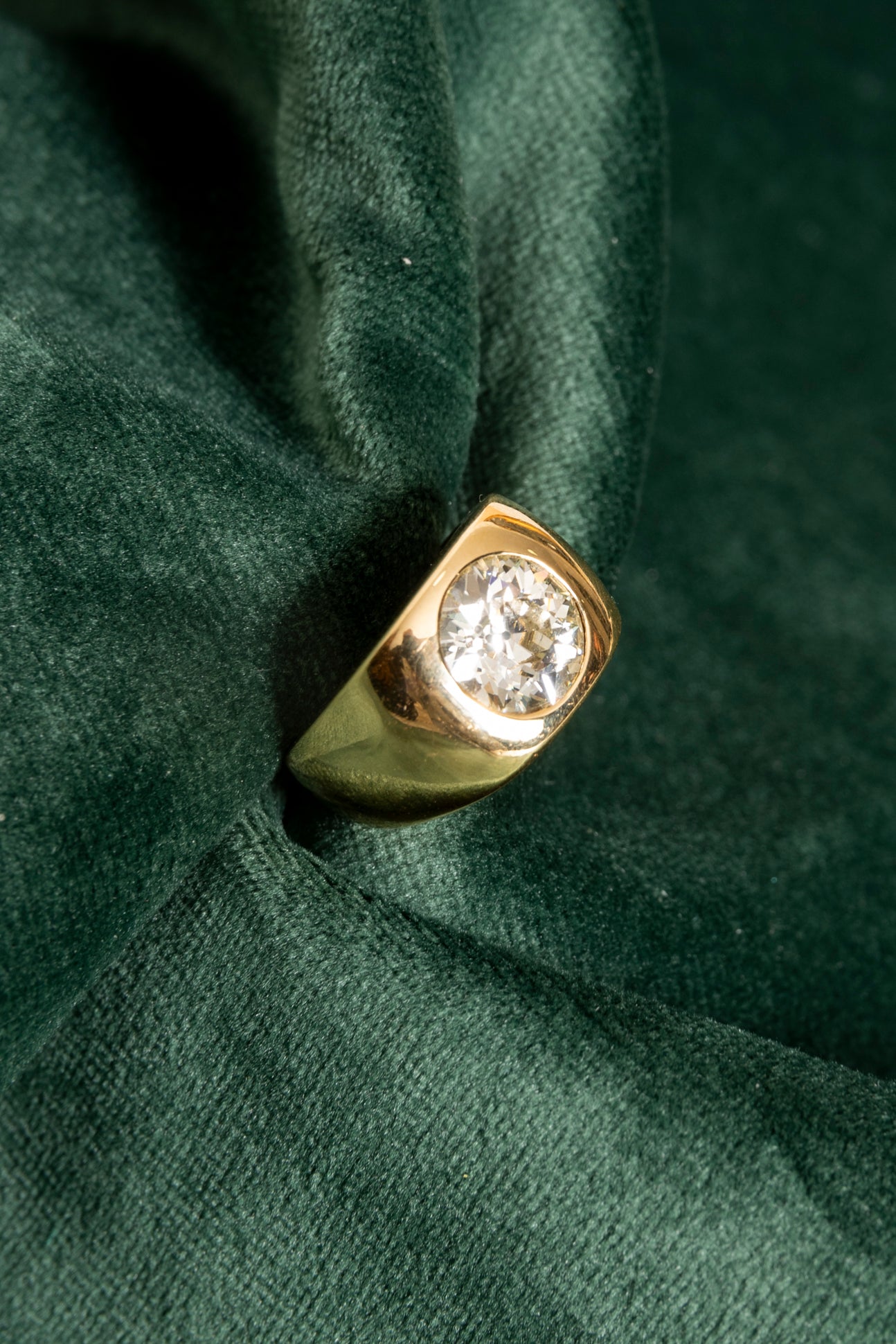 Sortija Sello de Diamante