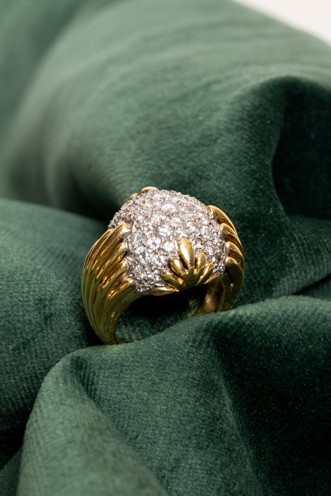 Sortija Vintage de Diamantes