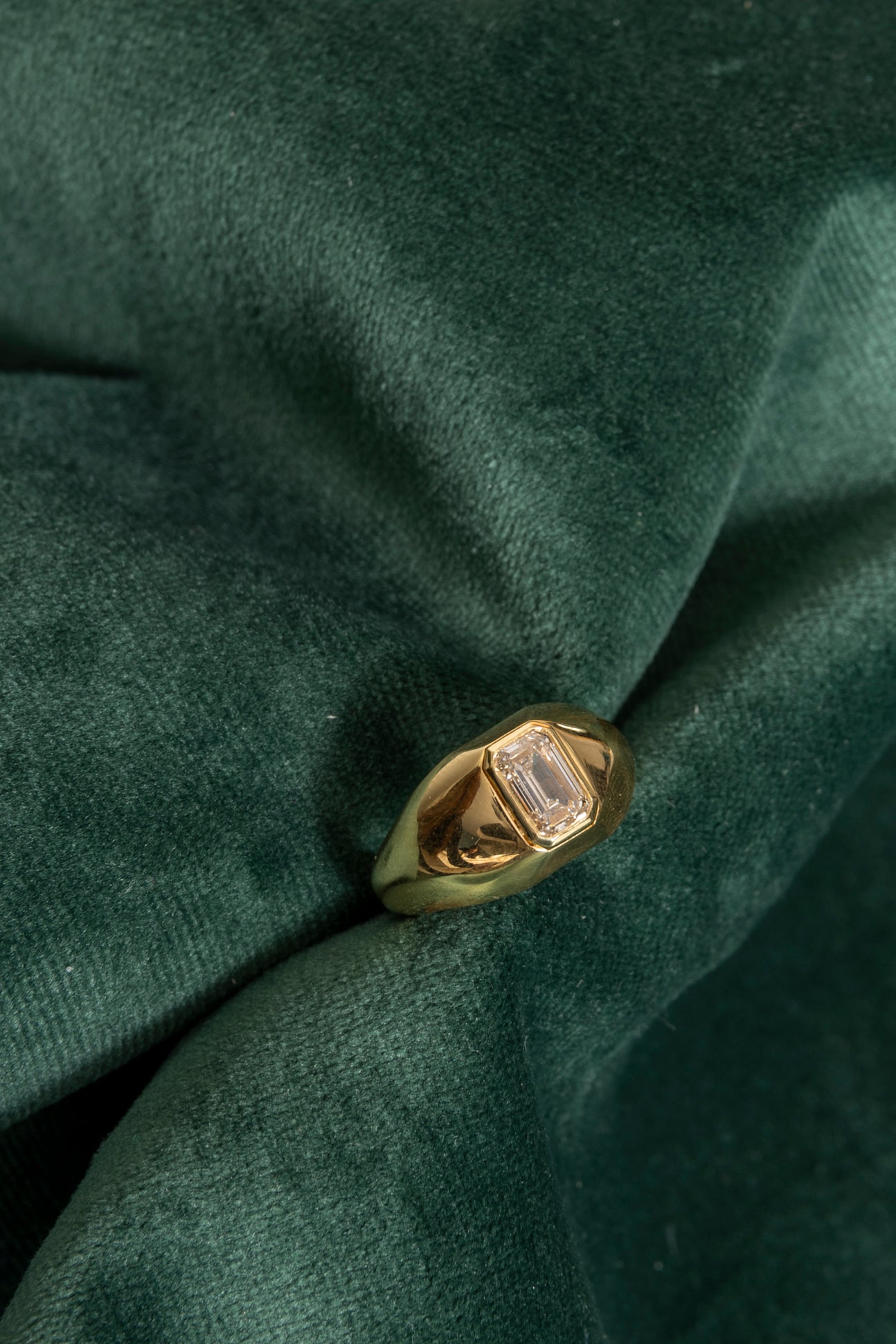 Sortija Sello de Diamnate