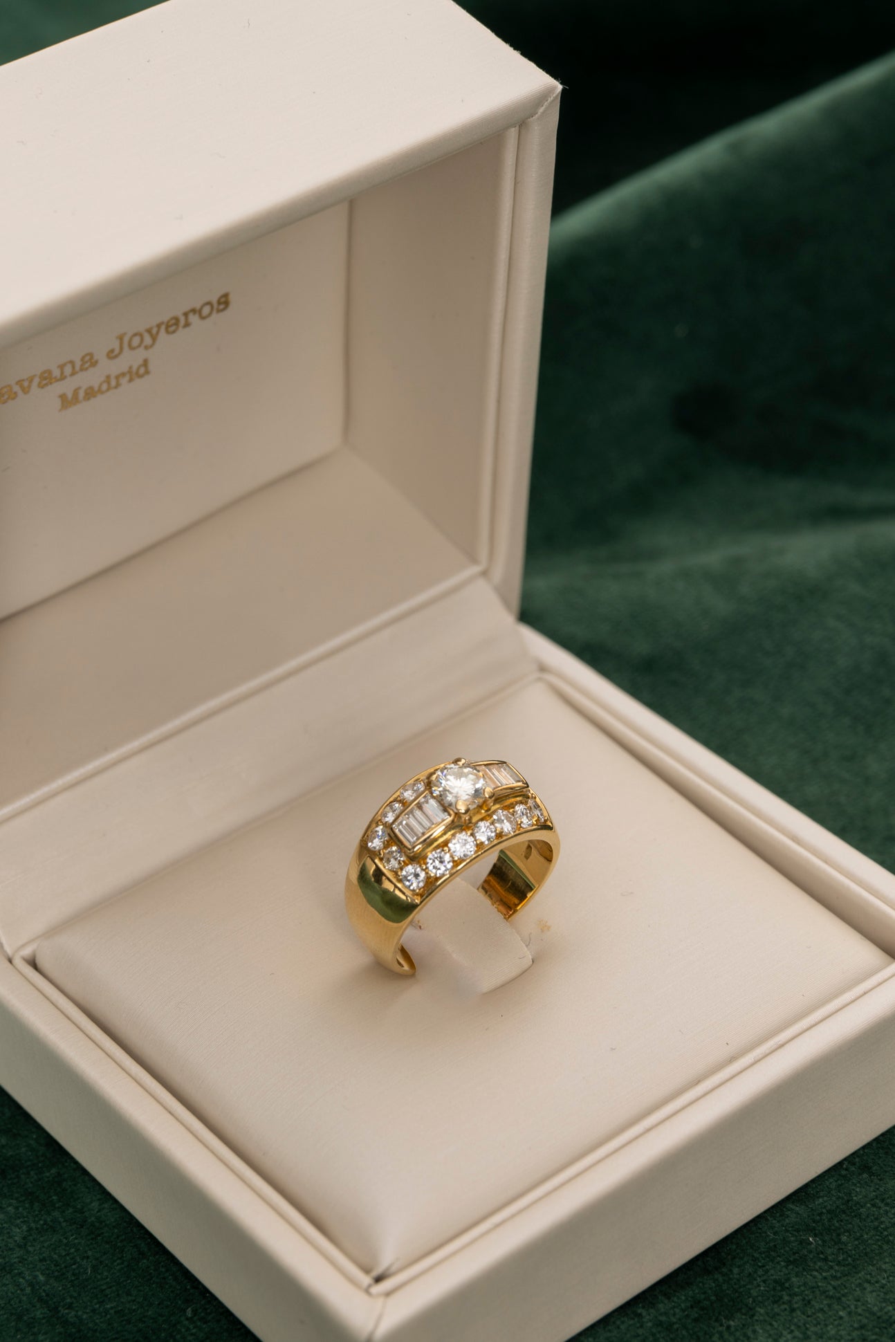Sortija Vintage de Diamantes