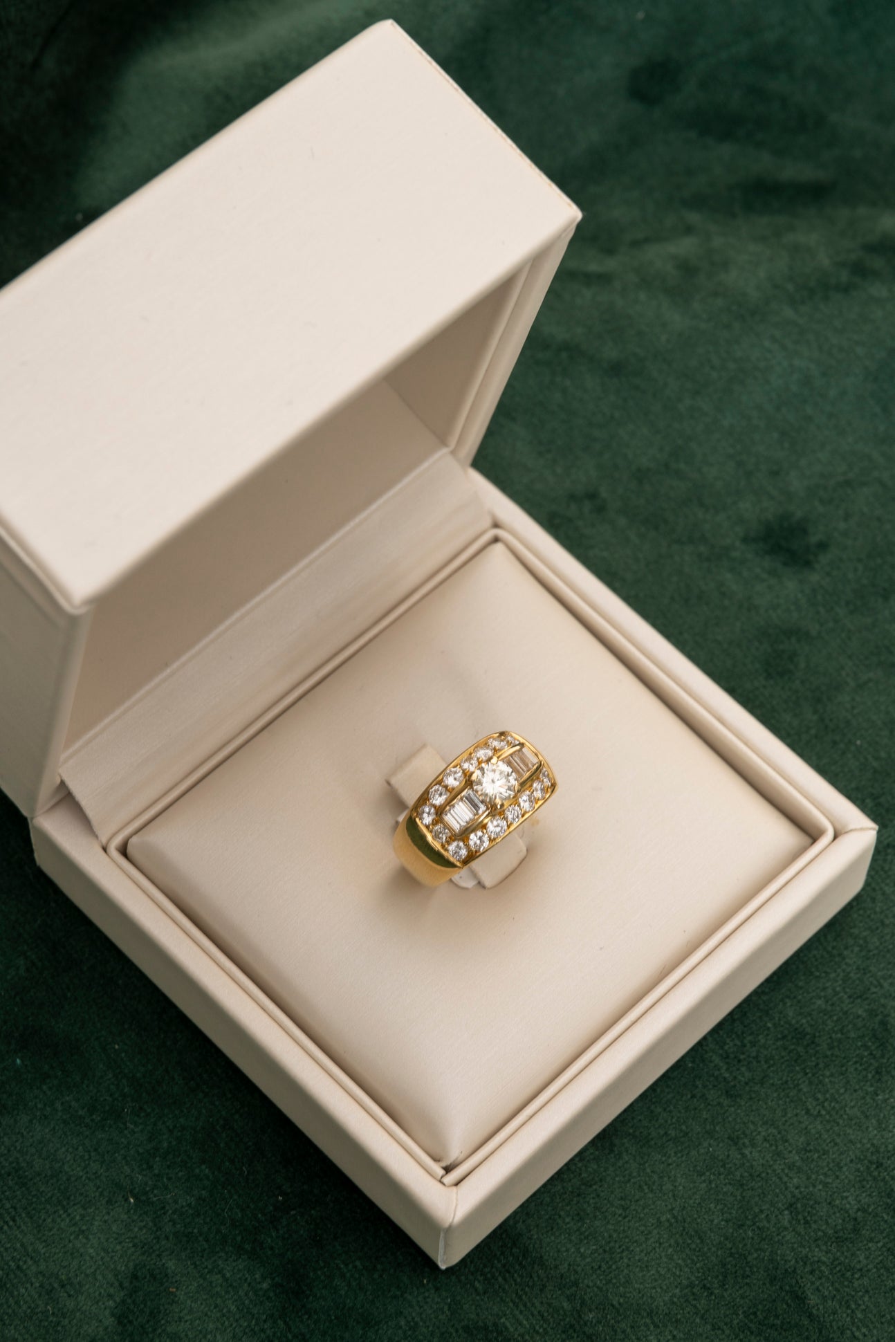 Sortija Vintage de Diamantes
