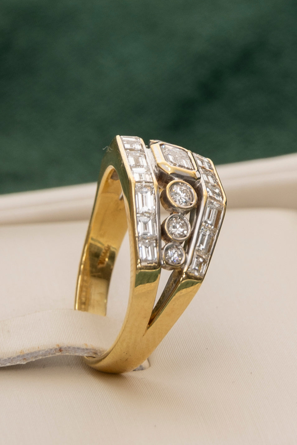 Sortija Vintage de Diamantes