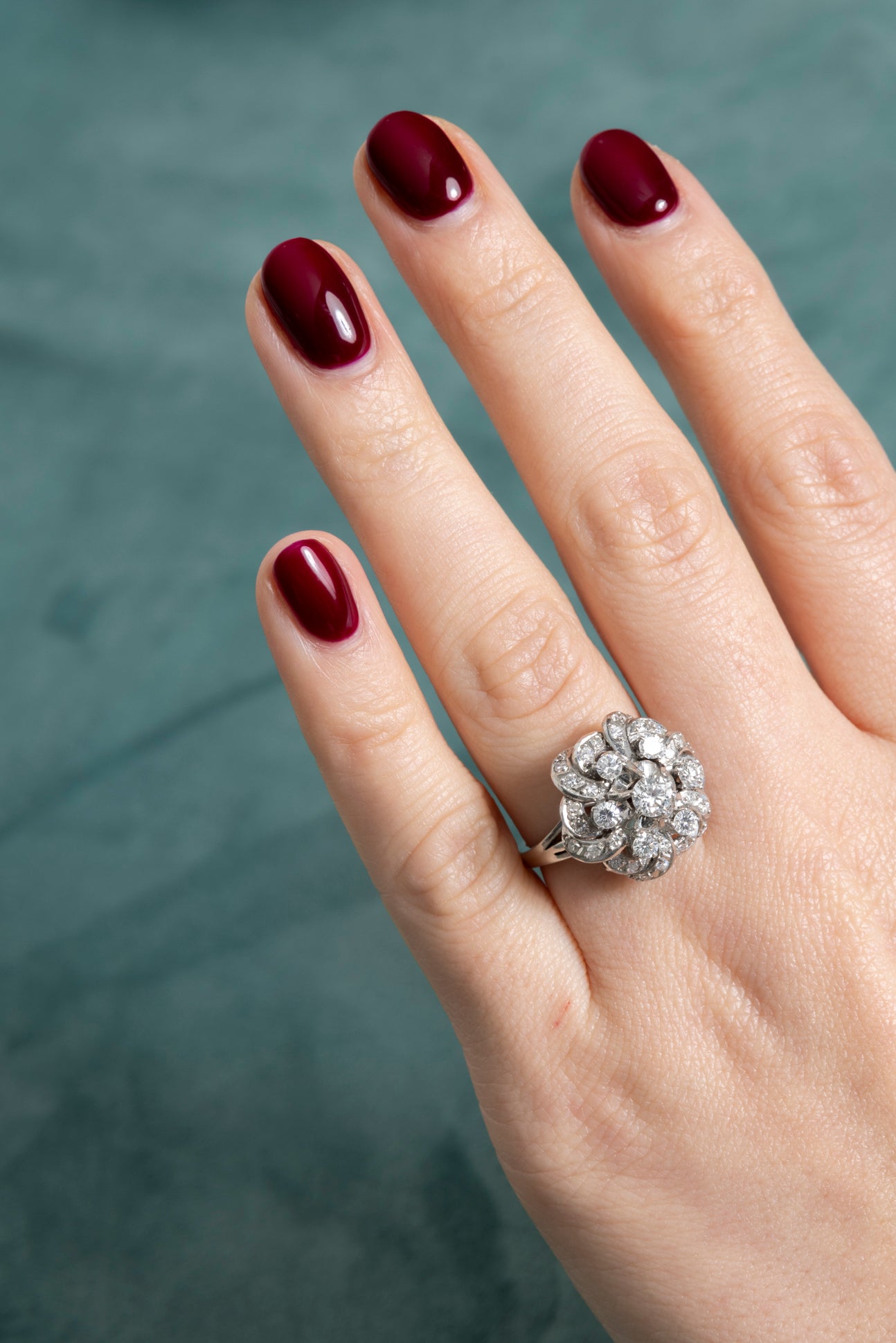 Sortija Vintage Cóctel de Diamantes