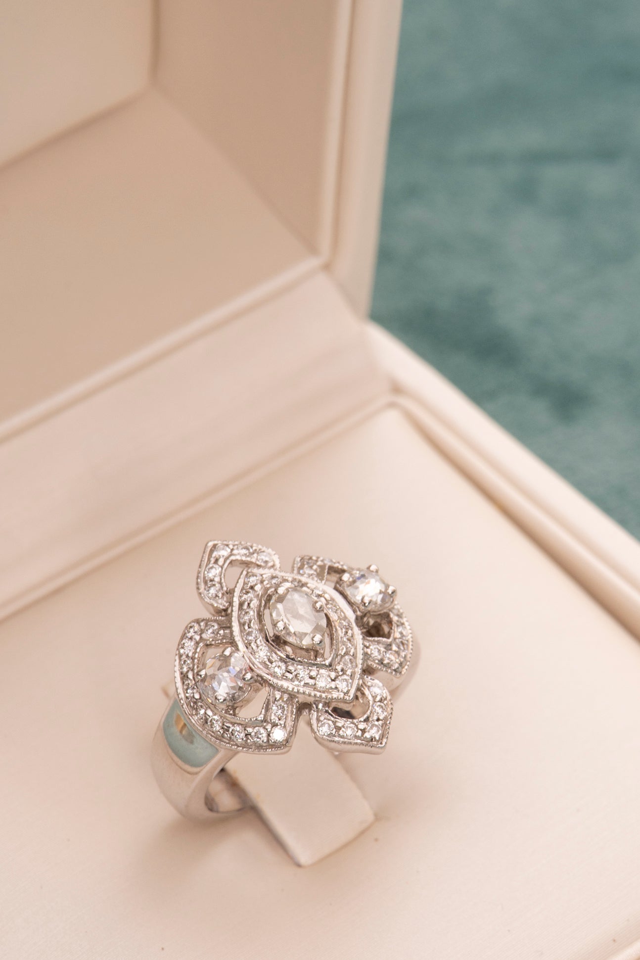 Sortija Lanzadera de Diamantes