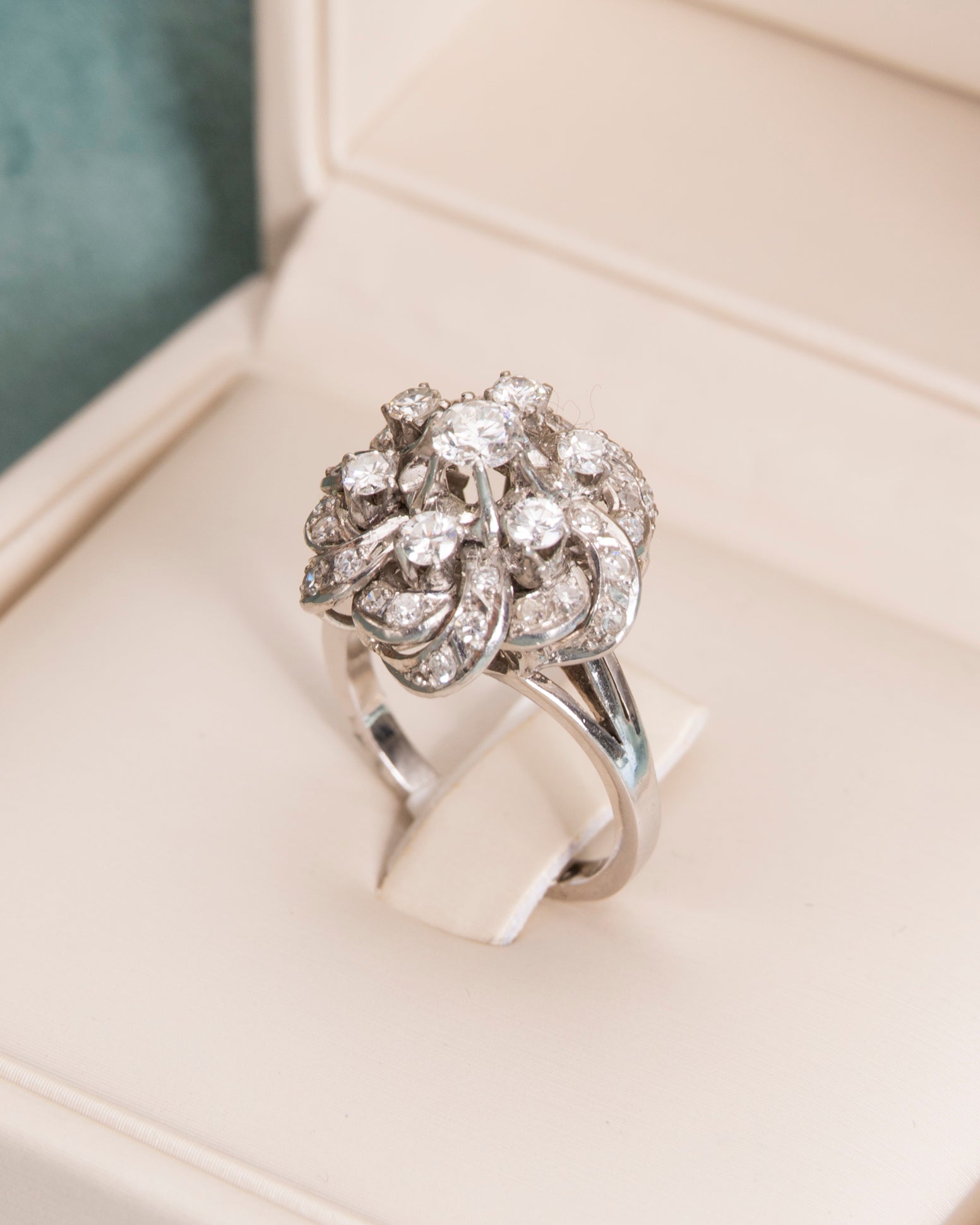 Sortija Vintage Cóctel de Diamantes