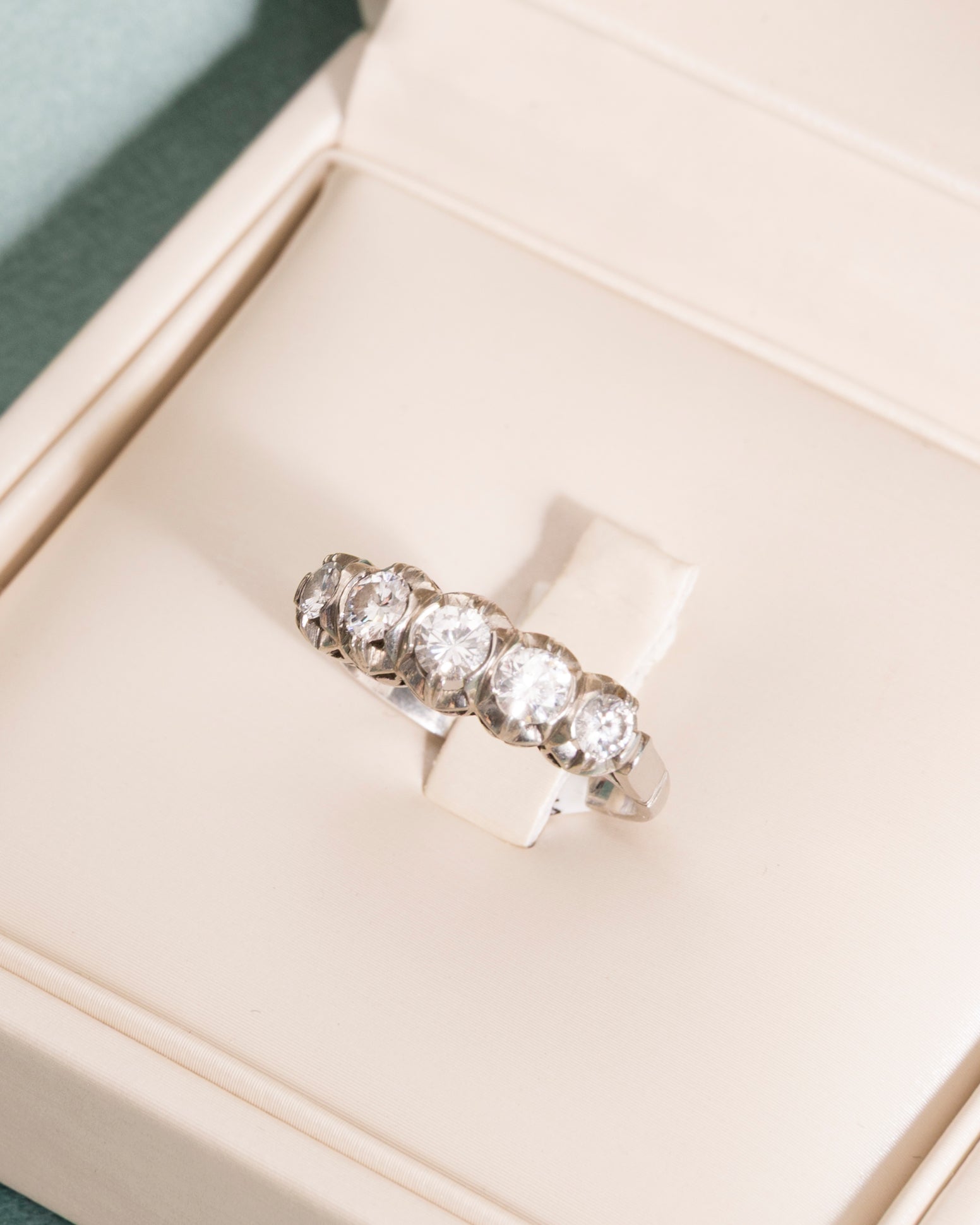 Cintillo Antiguo de Diamantes x