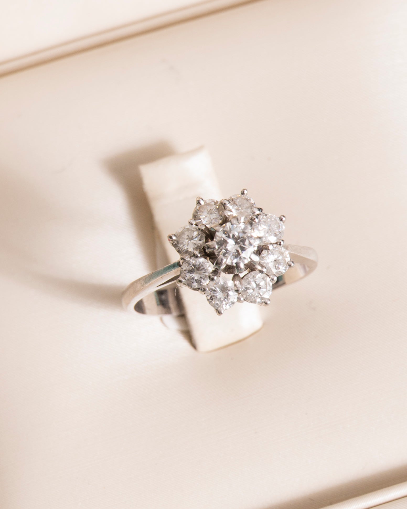 Sortija Vintage Roseta de Diamantes